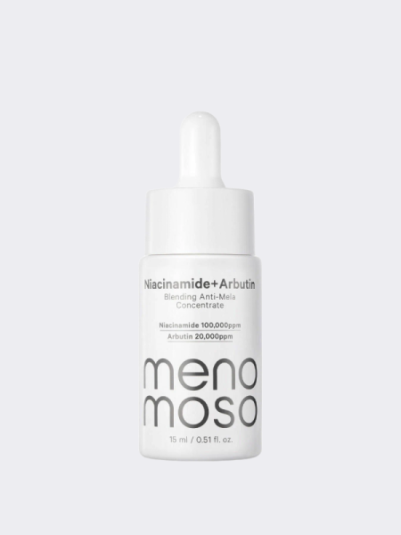 Осветляющая сыворотка с ниацинамидом и арбутином MENOMOSO Niacianamide+Arbutin Blending Anti-Mela Concentrate
