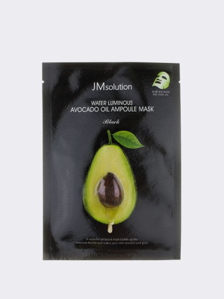 Ультратонкая восстанавливающая тканевая маска с авокадо JMsolution Water Luminous Avocado Oil Ampoule Mask Ультратонкая восстанавливающая тканевая маска с авокадо JMsolution Water Luminous Avocado Oil Ampoule Mask