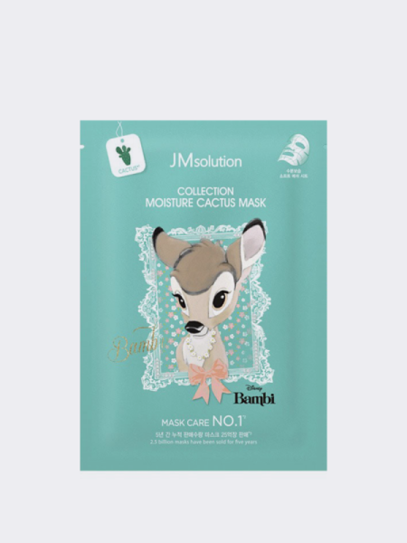 Увлажняющая тканевая маска с экстрактом кактуса JMSolution Disney Collection Moisture Cactus Mask Увлажняющая тканевая маска с экстрактом кактуса JMSolution Disney Collection Moisture Cactus Mask