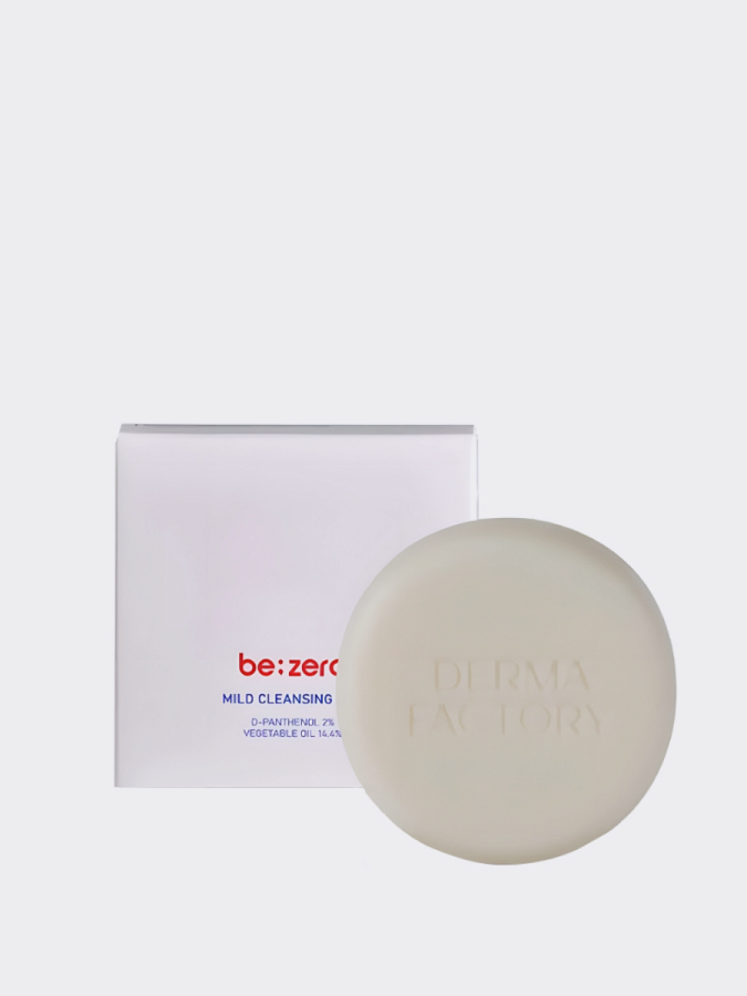 Деликатное мыло для умывания с пантенолом Be Zero Mild Cleansing Bar