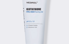 Осветляющий гель для умывания с глутатионом MEDI-PEEL Glutathione Hyal Aqua Foaming Gel Cleanser