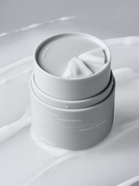 Очищающий гидрофильный бальзам-точилка с керамидами Celimax Dual Barrier Purifying Cleansing Balm