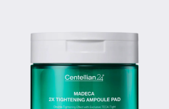Восстанавливающие тонер-пэды с мадекассовой кислотой Centellian24 Madeca Double Tightening Ampoule Pad