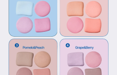 Компактная палетка румян в формате брелка fwee Pocket Cheek Palette CP04 Grape&Berry