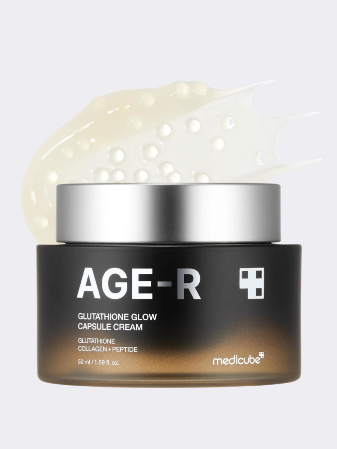 Антиоксидантный капсульный крем с глутатионом Medicube AGE-R Glutathione Glow Capsule
