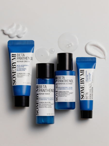 Успокаивающий набор с пантенолом и пробиотиками Some By Mi Beta Panthenol Repair Starter Kit Успокаивающий набор с пантенолом и пробиотиками Some By Mi Beta Panthenol Repair Starter Kit
