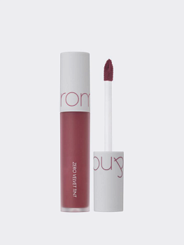 Вельветовый пигмент с матовым финишем в оттенке пыльной розы rom&nd Zero Velvet Tint 04 Burnt Heart