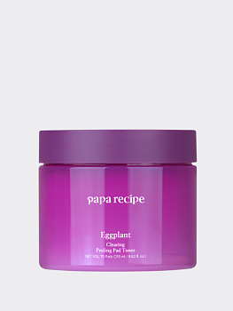 Отшелушивающие тонер-пэды с экстрактом баклажана Papa Recipe Eggplant Clearing Peeling Pad Toner
