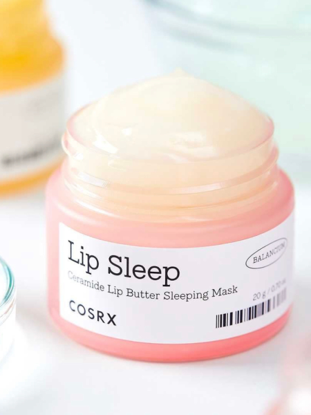 Питательная ночная маска-баттер для губ с керамидами COSRX Balancium Ceramide Lip Butter Sleeping Mask