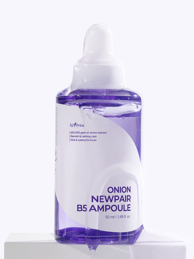 Противовоспалительная ампульная сыворотка с экстрактом красного лука IsNtree Onion Newpair B5 Ampoule