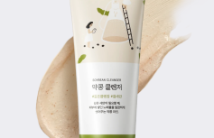 Смягчающая пенка-скраб для умывания с экстрактом соевых бобов Round Lab Soybean Cleanser