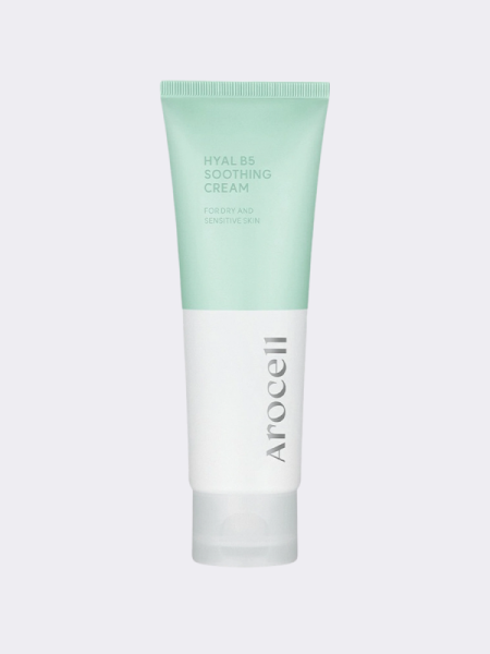 Успокаивающий крем-гель с пантенолом для чувствительной кожи Arocell Hyal B5 Soothing Cream