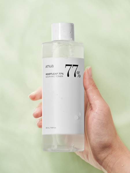 Успокаивающий тонер для лица с экстрактом хауттюйнии ANUA Heartleaf 77% Soothing Toner Успокаивающий тонер для лица с экстрактом хауттюйнии ANUA Heartleaf 77% Soothing Toner