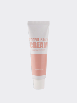 Питательный крем для лица с красным прополисом Derma Factory Propolis 52% Cream