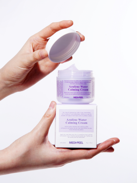 Успокаивающий восстанавливающий крем с азуленом MEDI-PEEL Azulene Water Calming Cream Успокаивающий восстанавливающий крем с азуленом MEDI-PEEL Azulene Water Calming Cream