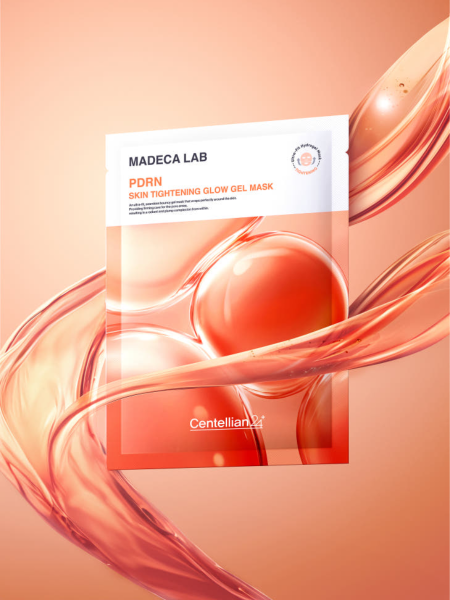 Укрепляющая гидрогелевая маска для лица с ПДРН Centellian24 Madeca Lab PDRN Skin Tightening Glow Gel Mask
