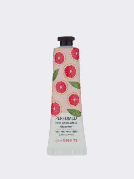 Лёгкий крем-эссенция для рук с ароматом грейпфрута The Saem Perfumed Hand Light Essence Grapefruit