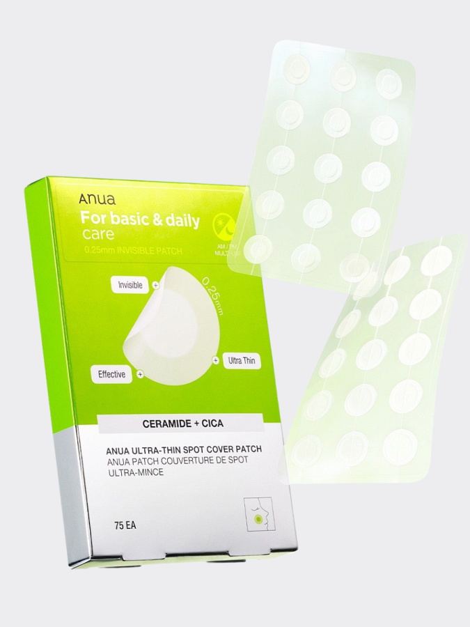 Патчи против воспалений ANUA Ultra Thin Spot Cover Patch 75EA