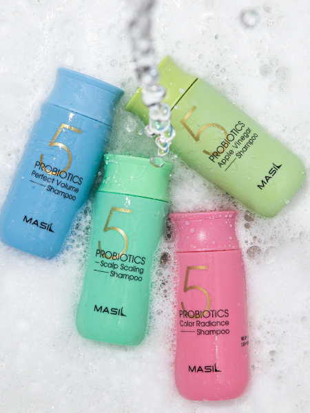 Шампунь от перхоти с яблочным уксусом Masil 5 Probiotics Apple Vinegar Shampoo TRAVEL Шампунь от перхоти с яблочным уксусом Masil 5 Probiotics Apple Vinegar Shampoo TRAVEL