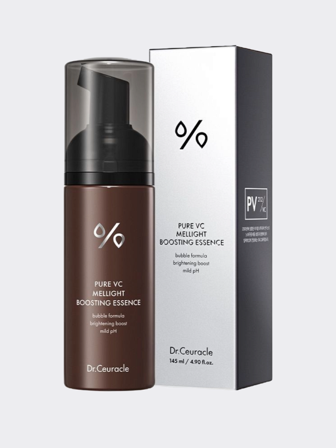 Осветляющиая пузырьковая эссенция для лица с витамином С Dr.Ceuracle Pure VC Mellight Boosting Essence