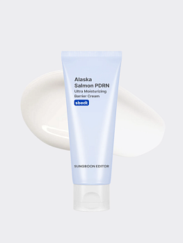 Восстанавливающий крем с ПДРН Sungboon Editor Alaska Salmon PDRN Ultra Moisturizing Barrier Cream