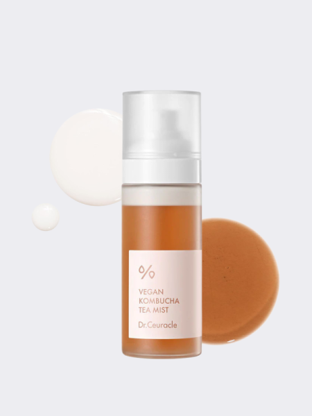 Двухфазный питательный спрей с экстрактом комбучи Dr.Ceuracle Vegan Kombucha Tea Mist