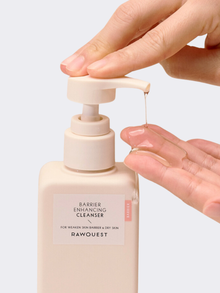 Мягкий гель для умывания с гиалуроновой кислотой RAWQUEST Barrier Enhancing Cleanser