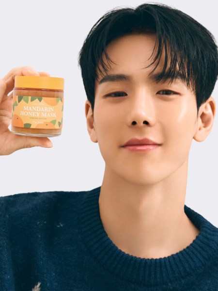 Восстанавливающая смываемая маска с экстрактом мандарина и мёда I'm from Mandarin Honey Mask