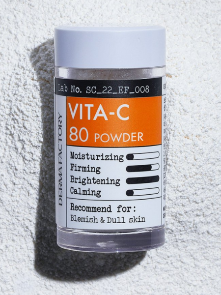 Обогащающая пудра витамина С Derma Factory VITA-C 80 Powder Обогащающая пудра витамина С Derma Factory VITA-C 80 Powder