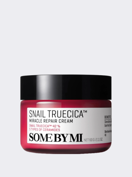 Крем с муцином чёрной улитки Some By Mi Snail Truecica Miracle Repair Cream