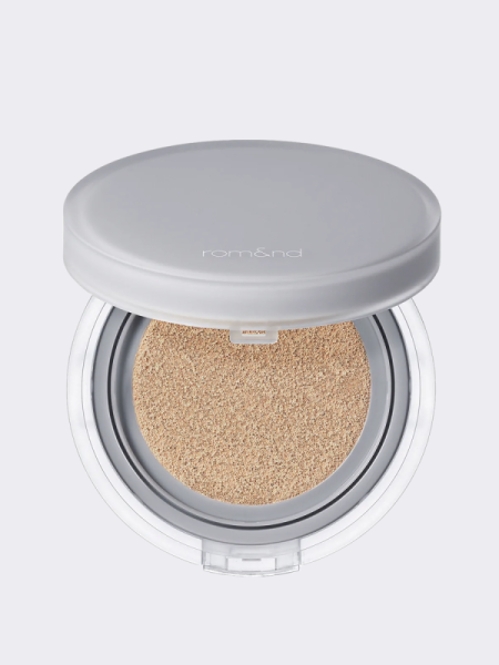 Тональный кушон с матовым финишем в натуральном бежевом оттенке rom&nd Nu Zero Cushion 03 Natural 21 SPF24 PA++