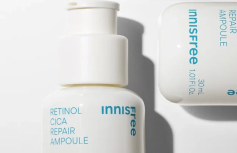 Успокаивающая сыворотка для лица с ретинолом и экстрактом центеллы innisfree Retinol Cica Repair Ampoule