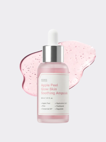 Отшелушивающая ампульная сыворотка с экстрактом яблока Sungboon Editor Apple Peel Glow Skin Soothing Ampoule