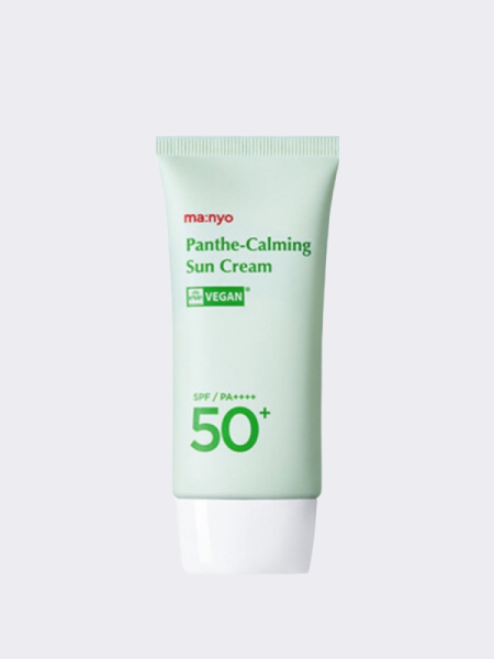 Успокаивающий солнцезащитный крем с пантенолом Ma:nyo Factory Panthe-Calming Sun Cream SPF50+ PA++++ Успокаивающий солнцезащитный крем с пантенолом Ma:nyo Factory Panthe-Calming Sun Cream SPF50+ PA++++