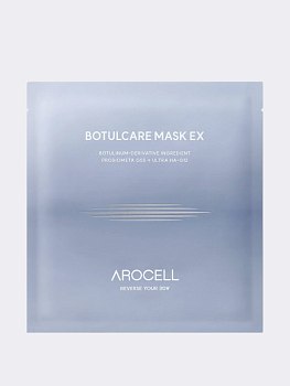 Гидрогелевая подтягивающая маска с пептидами и коллагеном Arocell Botulcare Mask EX