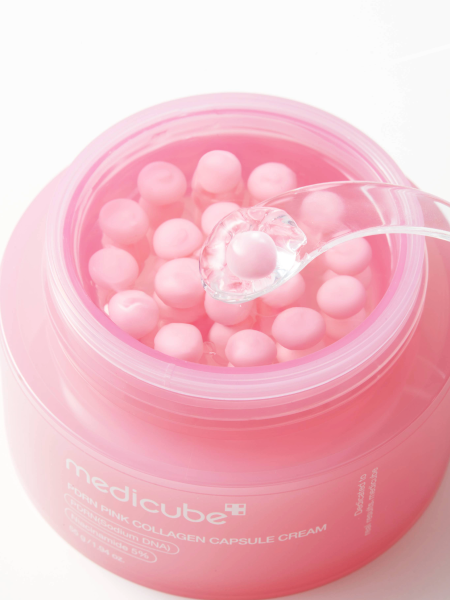 Укрепляющий капсульный крем с ПДРН и коллагеном Medicube PDRN Pink Collagen Capsule Cream
