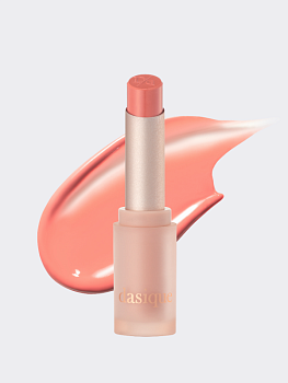 Глянцевая помада в нежном лососевом оттенке Dasique Mood Glow Lipstick #05 Baby Salmon