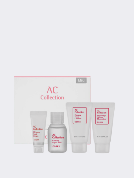Набор мягких успокаивающих миниатюр для ухода за проблемной кожей COSRX AC Collection Trial Kit Mild Набор мягких успокаивающих миниатюр для ухода за проблемной кожей COSRX AC Collection Trial Kit Mild