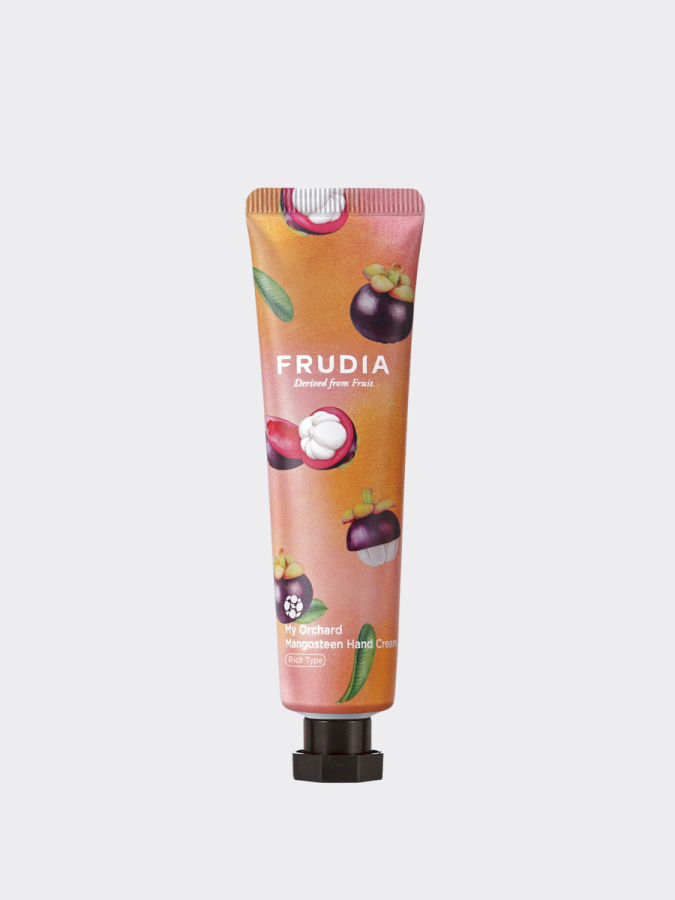 Крем для рук с мангустином FRUDIA Squeeze Therapy Mangoosteen Hand Cream