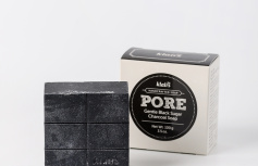 Мыло для сужения пор с древесным углём Dear, Klairs Gentle Black Sugar Charcoal Soap