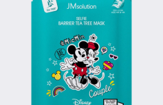 Противовоспалительная тканевая маска с экстрактом чайного дерева JMSolution Disney Collection Selfie Barrier Tea Tree Mask