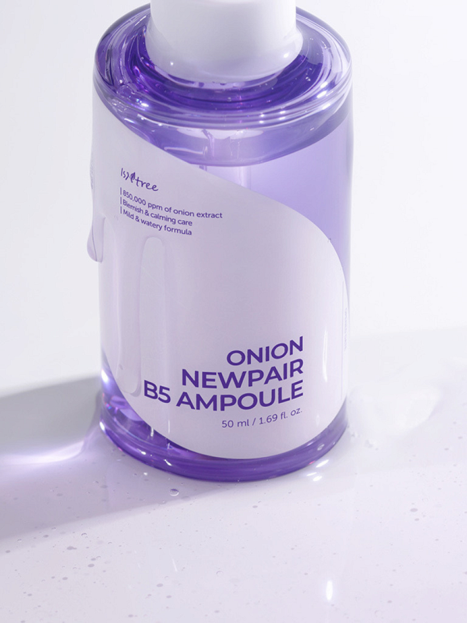 Противовоспалительная ампульная сыворотка с экстрактом красного лука IsNtree Onion Newpair B5 Ampoule