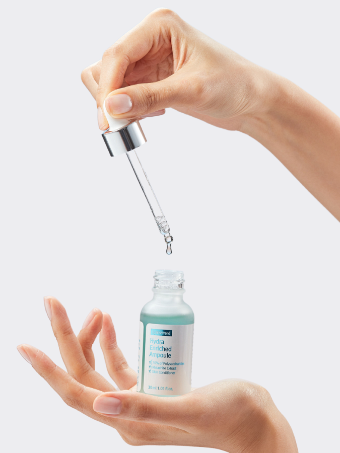 Освежающая увлажняющая ампульная сыворотка By Wishtrend Hydra Enriched Ampoule