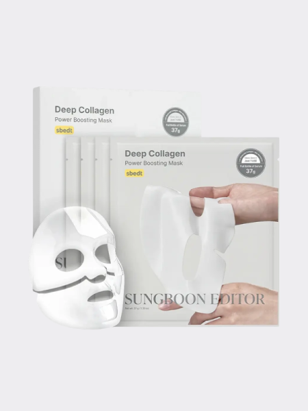 Набор гидрогелевых масок для лица с коллагеном Sungboon Editor Deep Collagen Power Boosting Mask