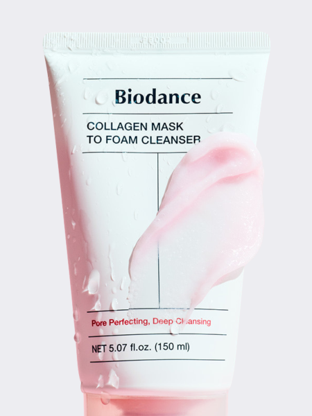 Маска-пенка для глубокого очищения пор с коллагеном и каламином Biodance Collagen Mask To Foam Cleanser Маска-пенка для глубокого очищения пор с коллагеном и каламином Biodance Collagen Mask To Foam Cleanser