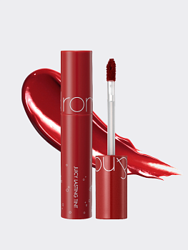 Сочный глянцевый пигмент для губ в оттенке вишнёвого лимонада rom&nd Juicy Lasting Tint 16 Corni Soda
