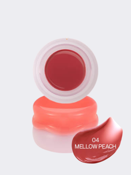 Оттеночный бальзам-джем для губ и щёк FRUDIA Glow Juicy Jam #04 Mellow Peach