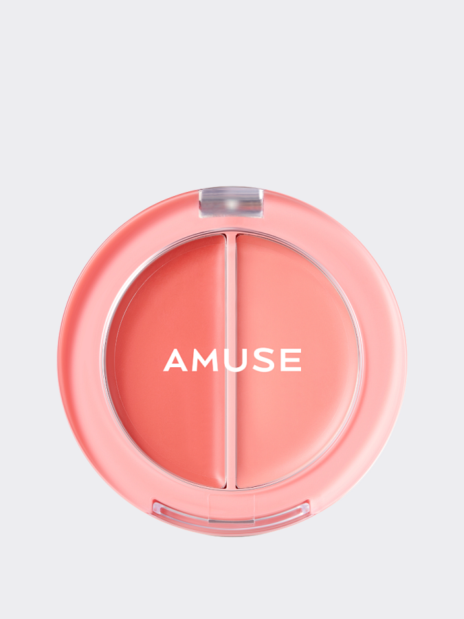Многофункциональный бальзам-румяна для губ и щёк AMUSE Lip & Cheek Healthy Balm 01 Boksoonga Balm