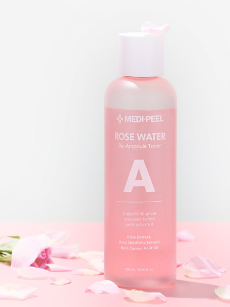 Ампульный двухфазный тонер с экстрактом розы MEDI-PEEL Rose Water Bio Ampoule Toner Ампульный двухфазный тонер с экстрактом розы MEDI-PEEL Rose Water Bio Ampoule Toner