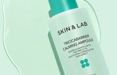 Обновлённая успокаивающая сыворотка для лица SKIN&LAB Tricicabarrier Calming Ampoule